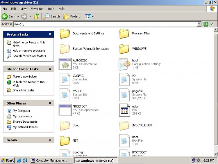 dual boot  Xp drive formated win 7 not recoverd after xp installlation-c-drive-inside.jpg