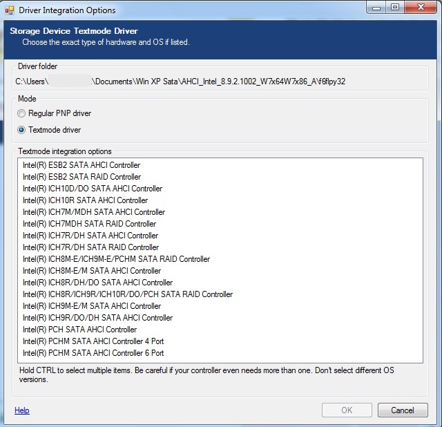 Slipstream SATA drivers into XP setupCD,which driver to be chosen,pls?-single-driver-selection.jpg