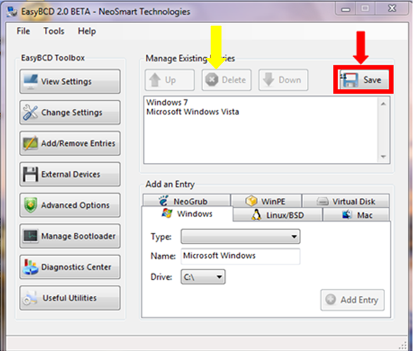 Remove XP from 7/XP dual boot and replace with Linux-easybcd-003.png