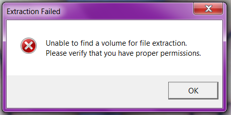 Need help ASAP with windows installer and other error messages-extraction-failed.png