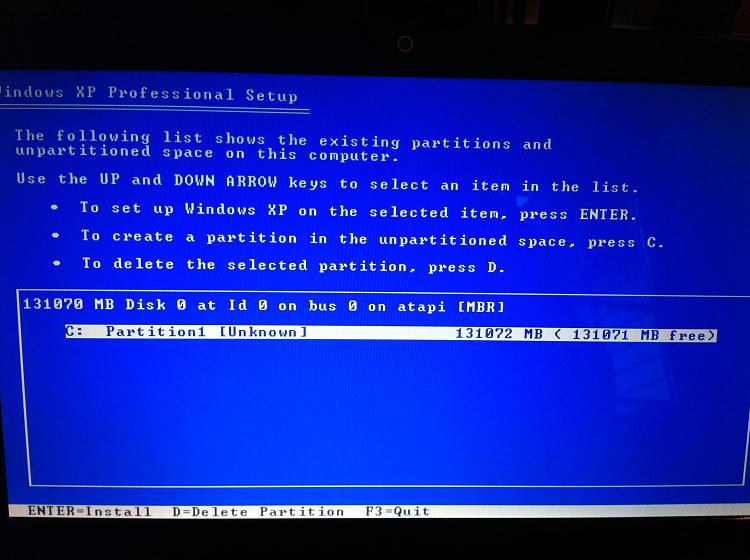 Installing WinXP as dual-boot with existing Win7, partition confusion-photo.jpg