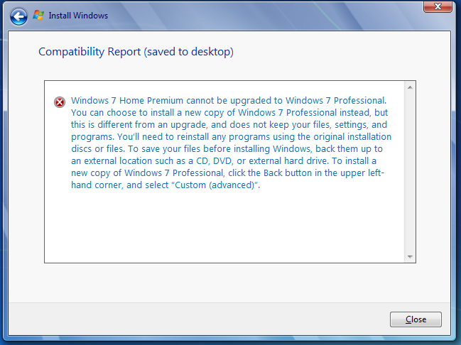 tried a clean install of windows 7 pro and got a blinking screen-capture.png