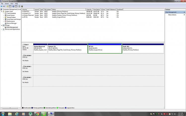 I need help deleting the Windows XP partition in a dual-boot system-xp-partition.jpg