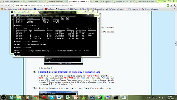 I cannot create a Windows 8 partition as I already have four partition-cmd-extend-disk.png