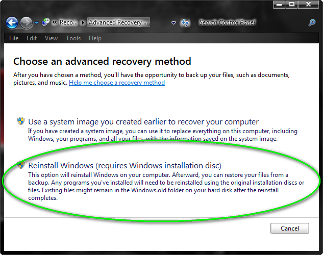 Doing a  Clean Install with a Upgrade Windows 7 Version-2012-05-15_153751.png