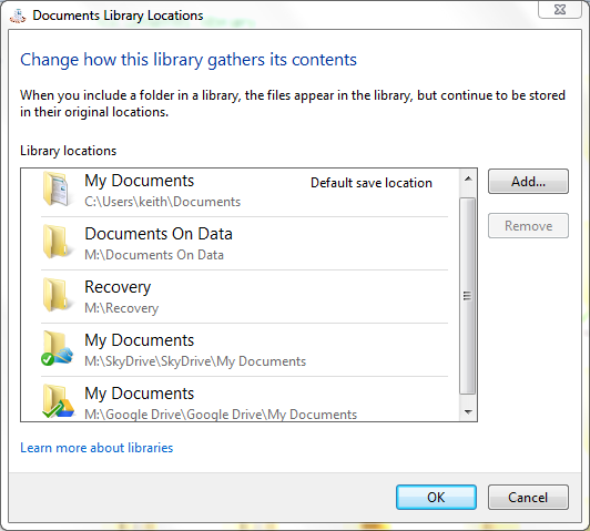 How to install &quot;My Documents&quot; folder in 2nd drive-screenshot211_2012-07-31.png