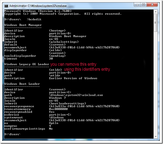 Can't get rid of the dual-boot option on start-up - any thoughts?-bcdedit_remove_windows_legacy_os_loader.png