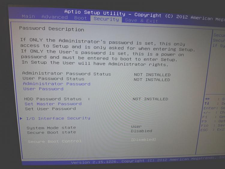 Asus N76 UEFI - W7 64 Install Hangs on Logo (DVD UEFI Boot)-20121208_143509.jpg