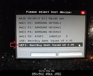 Windows7 cant install on GTP partition &amp; Device Driver install missing-uefi_usb_boot_menu.jpg