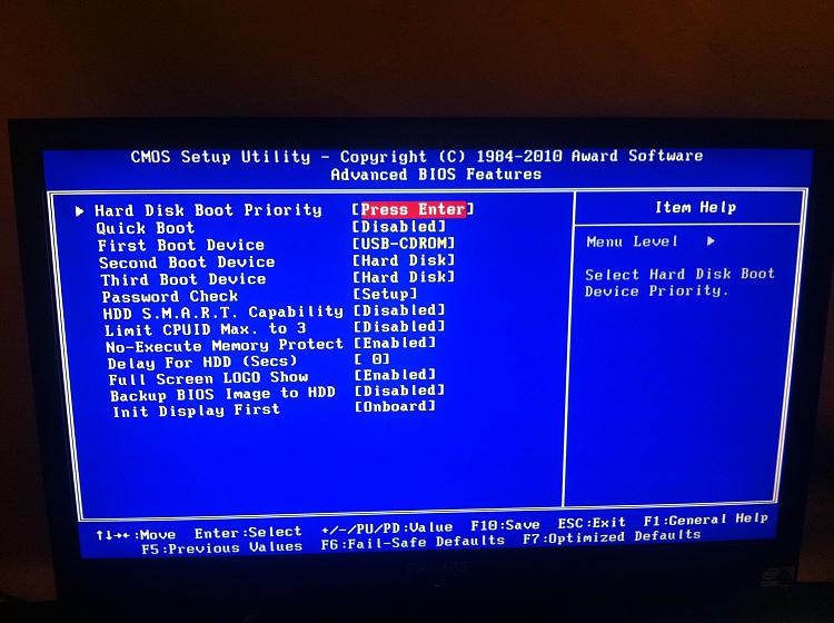 How do I change my boot priority to my external dvd player ?-image.jpg