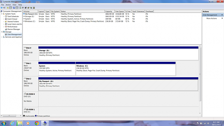 Boot windows 7 with no partition marked as Active?-disk-management-screen.png