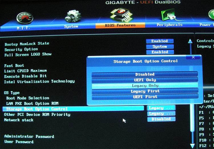 bios update gigabyte windows 7 64 bit