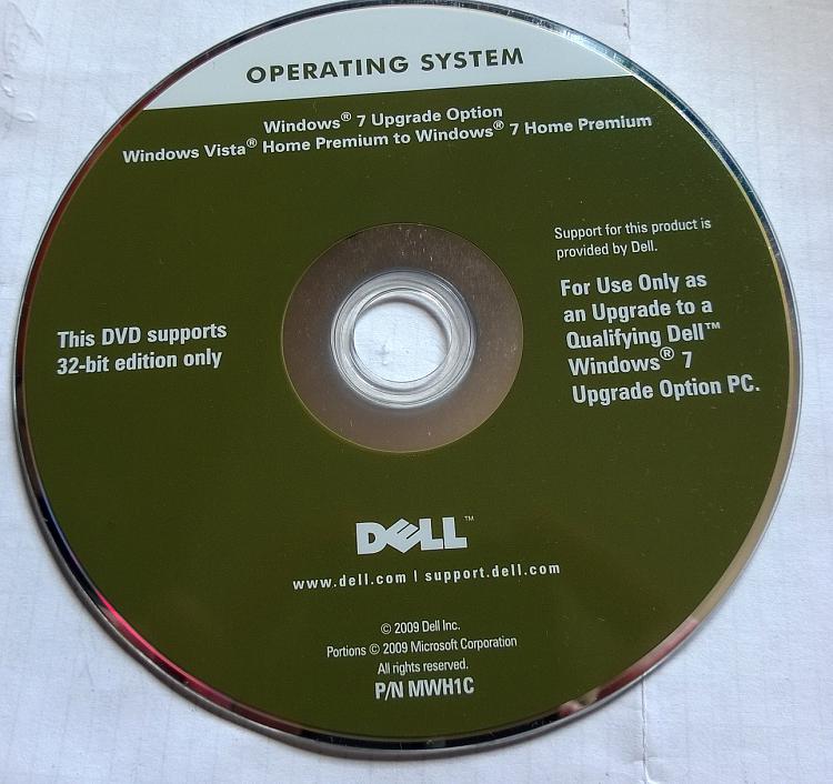 Reinstall Windows Vista Disk