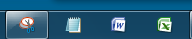 Taskbar icon spacing-quicklaunch.png