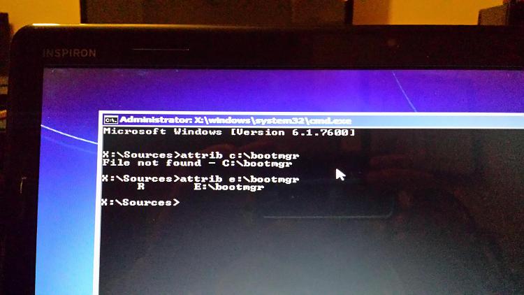 Help please, bootmgr missing' and 'windows cannot find a system image'-20140917_224924.jpg