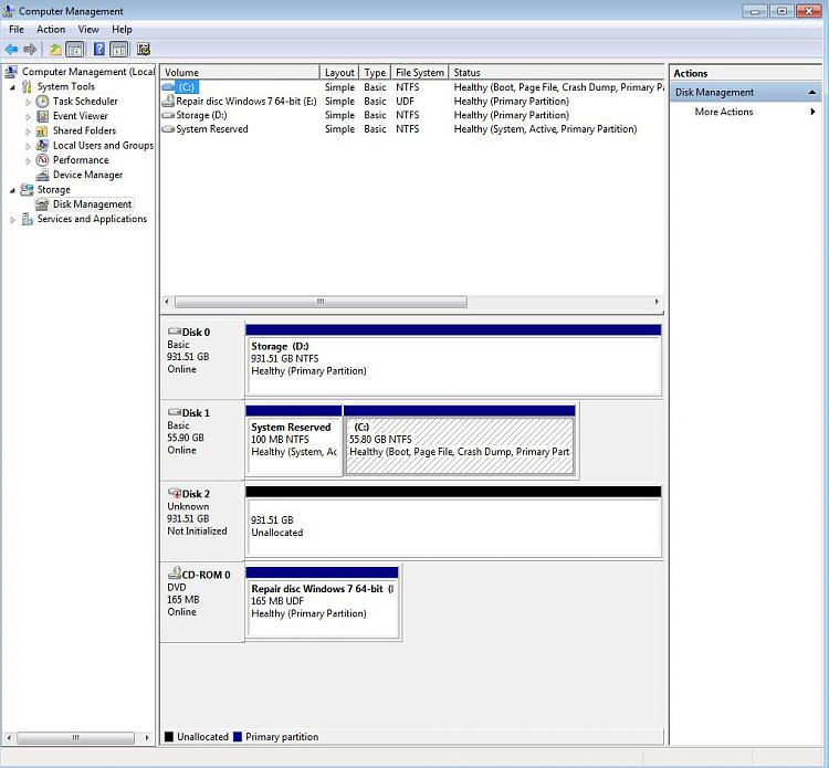 How do I get my system partition to normal and get Win7 to boot again?-unallocated.jpg
