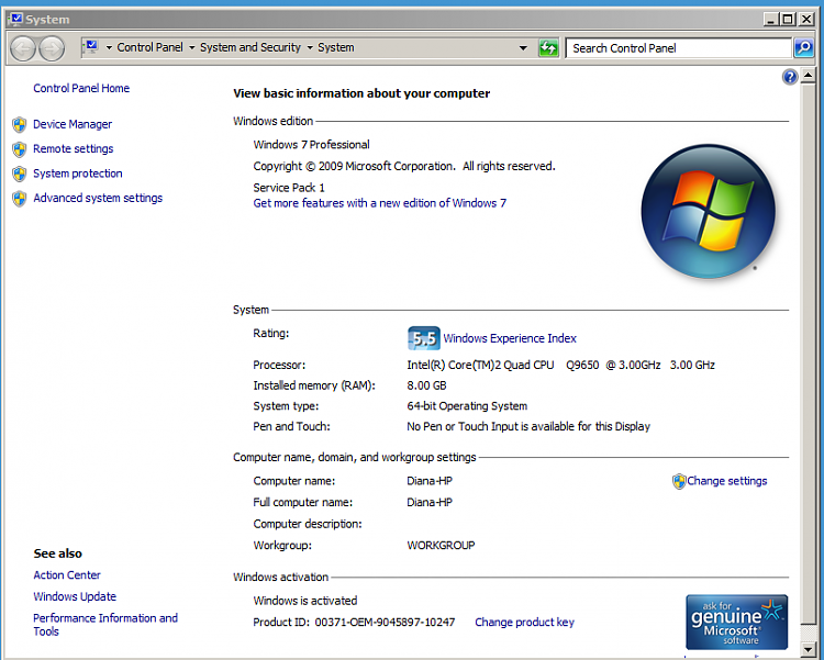 Windows 7 product ID fail-success.png