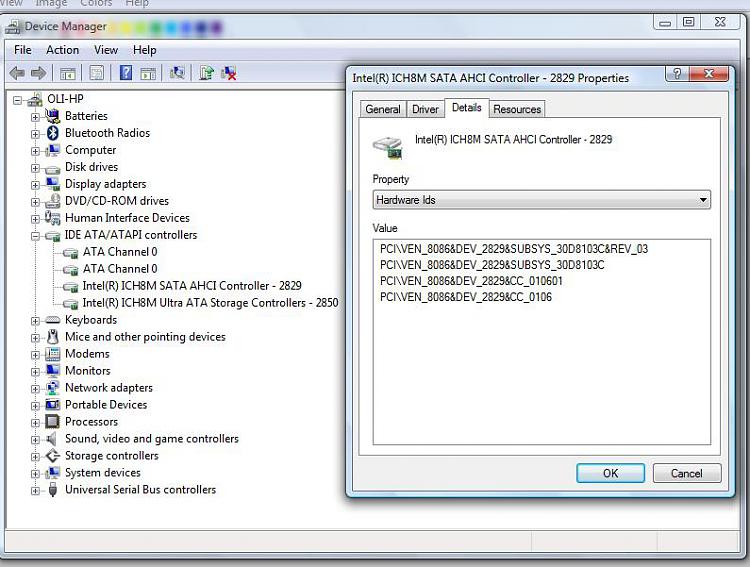intel ich8m 2850