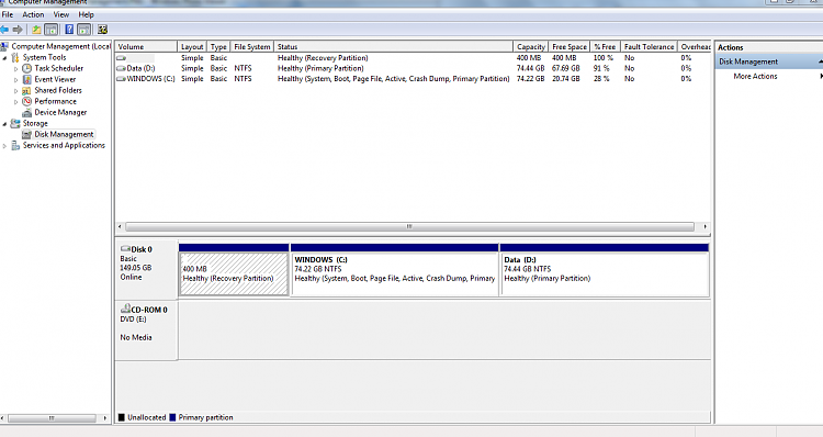 Fresh Installation of Windows 7 using ISO and OEM Key on Toshiba L450-new-disc-management-after-easybcd.png