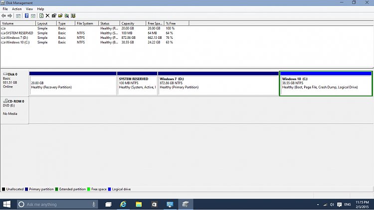 Changing C Drive back to primary partition from logical-untitled.png