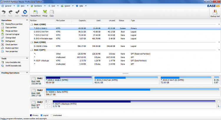 Unallocated spaces at the beginning &amp; end of the BOOT disk-easeusdisks.png