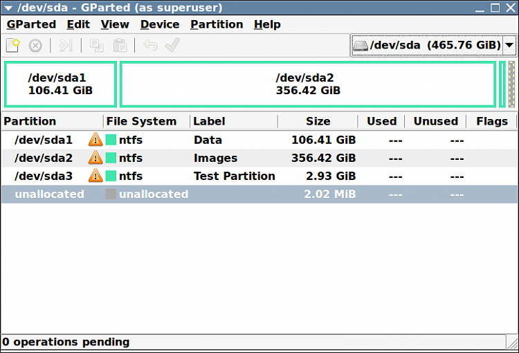 Unallocated spaces at the beginning &amp; end of the BOOT disk-dev-sda-gparted-superuser-_001.png