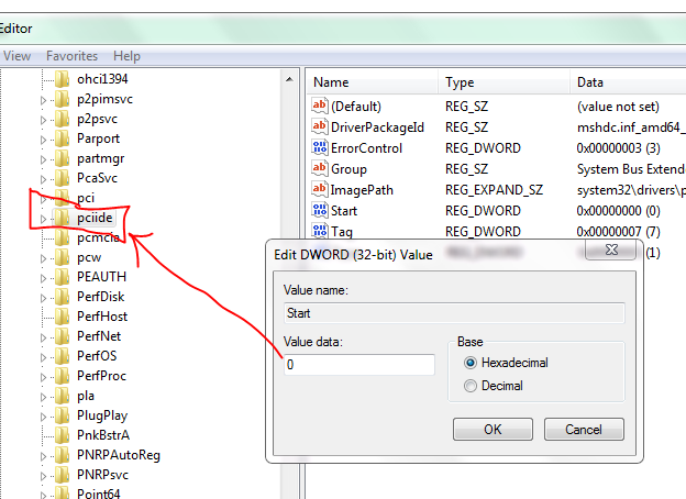 setting up new 850 EVO SSD-AHCI and cloning questions-pciidereg.png