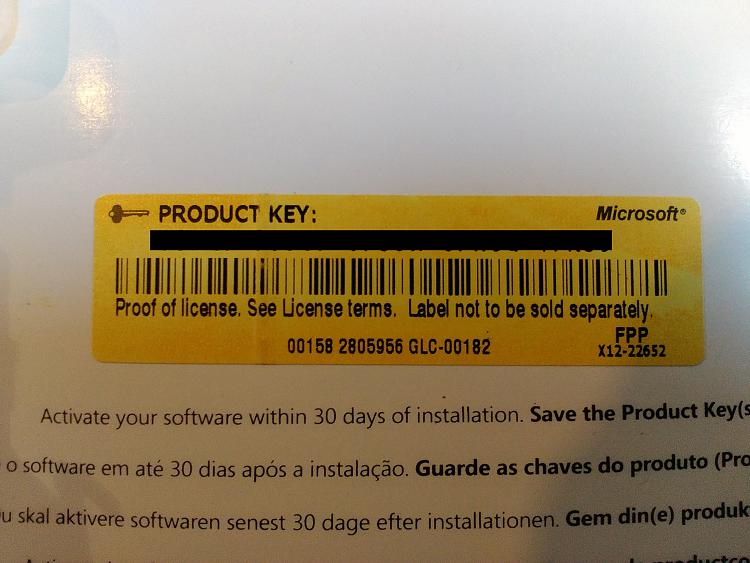 Windows 7 Home Serial Key