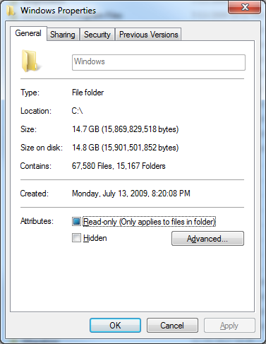 OS size when clean install Windows 7-windows.png