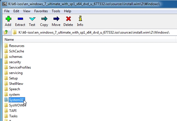 How to extract .dll &amp; .ini from Windows 7 recovery media?-7-zip-extract-wim5.jpg