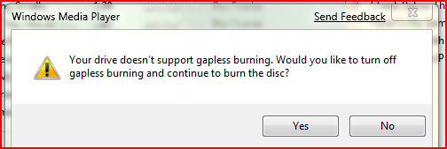 Gapless music CD burning-media-player-message.png