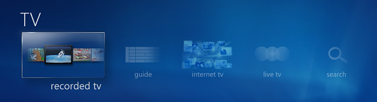 How to differentiate in Media Center between TV Seasons and Movies-wmc-tv-options.png