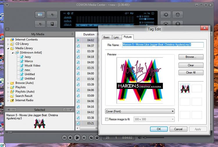 How to Remove Album Art Images Embedded in MP3 Files?-mp3-tag.jpg