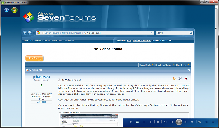 Seven Forums RSS feed in WMC-wmc_rss_4.png