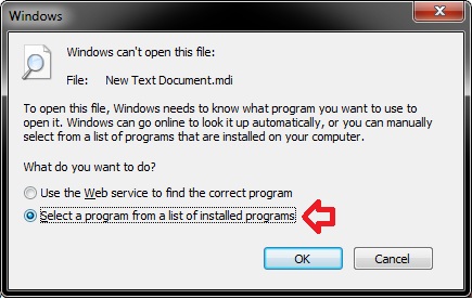 need help selecting default program to open .mdi files from MS Office-open.jpg