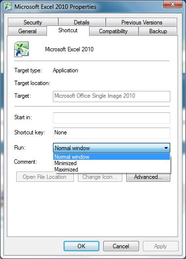 Excell opens in task bar-capture.jpg