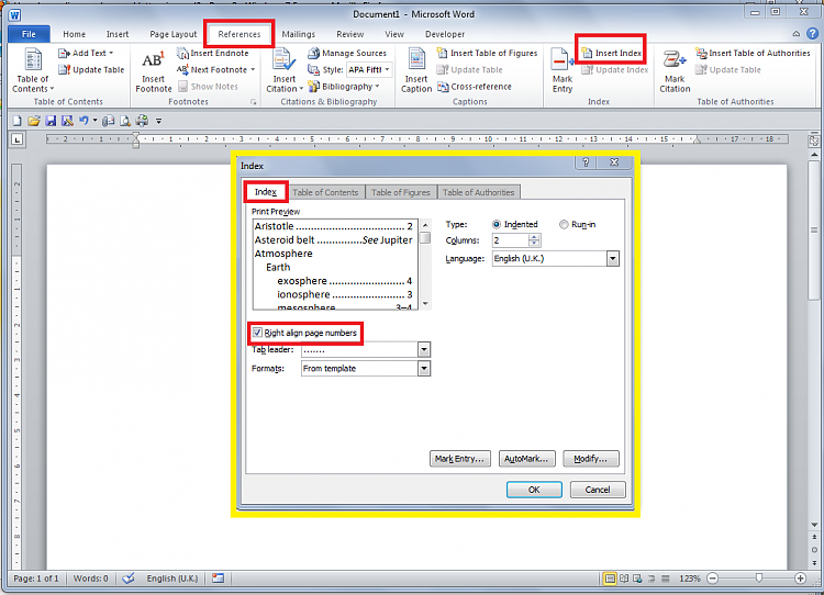 How do you line numbers and letters in word?-index-table.png