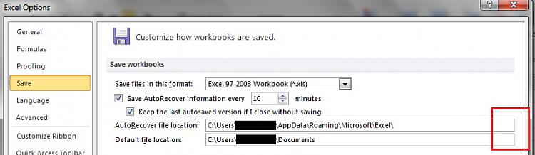 Changing Excel 2010 default save folder location-excel2010_save1.jpg