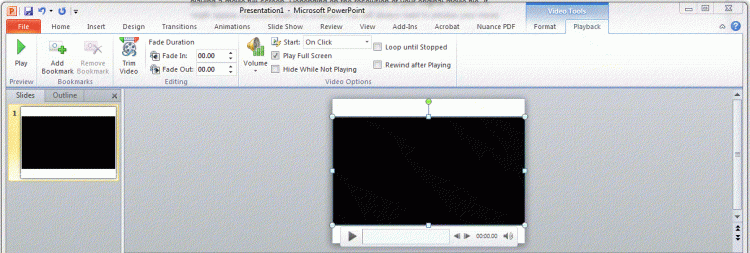 How does one &quot;Full Screen&quot; a video in Powerpoint 2007-pp-videotools.gif