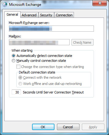 Outlook 2010: How to change Exchange data file (ost) display name-settings.jpg