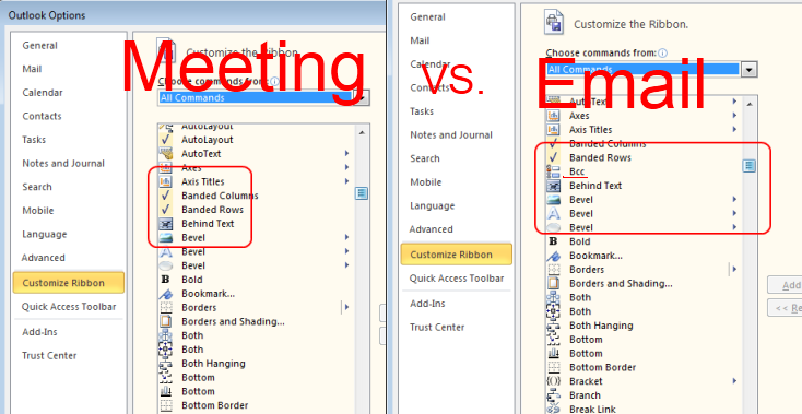 Outlook 2010 Meeting request with CC and BCC option ??????-meetingvsemail.png