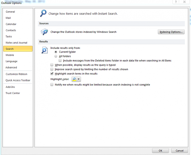 Watch Folders For Outlook 2007/Outlook 2010 (32-Bit)