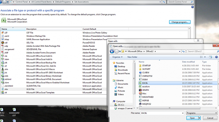 Excel File and Program default association problem (registry looks ok)-chrisfileassc.png