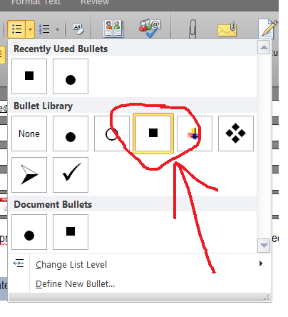 change the default bullet in Word-default-bullet.png