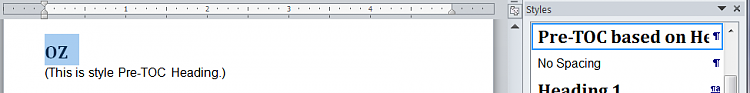 Adding a Plain Text to TOC in Word2010-4.png