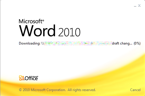 Office 2010 opens files slow from network....-word-2010.jpg