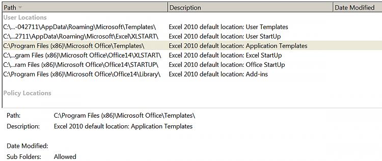 Excel 2010 continues to put macros in old user profile XLSTART-untitled-1.jpg