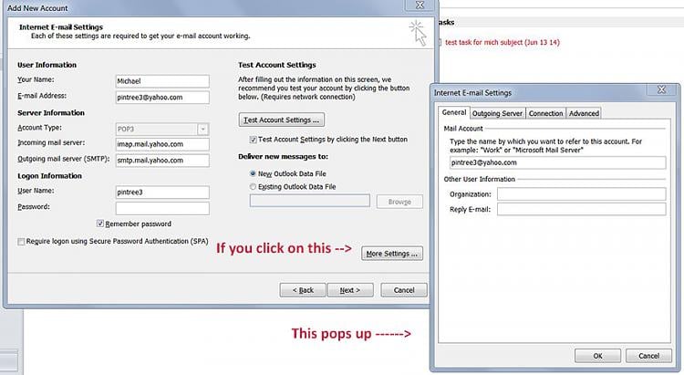 Setting Up Outlook 2010 With Pop3 Imap Smtp Windows 7 Help Forums