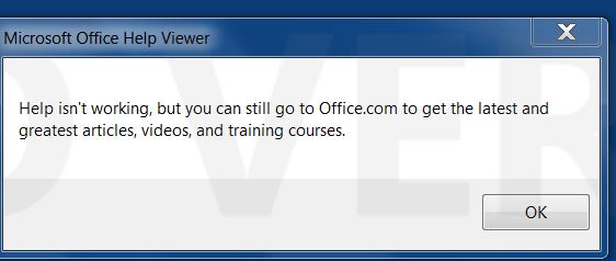 Office 13 Help Viewer nonfunctional-error.jpg