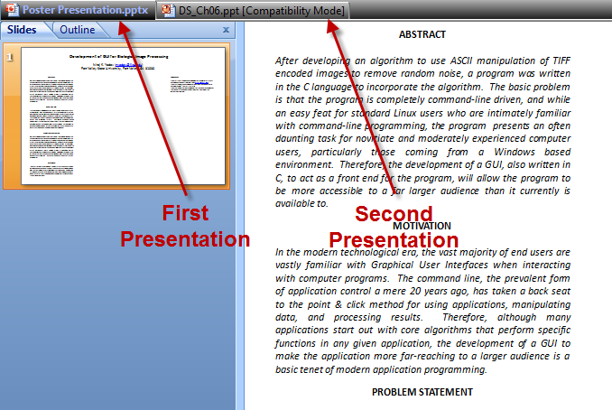 View multiple Powerpoint Presentations at the same time-powerpoint-officetab.png